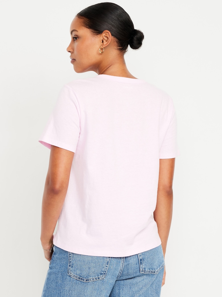 Crew-Neck Logo-Graphic T-Shirt