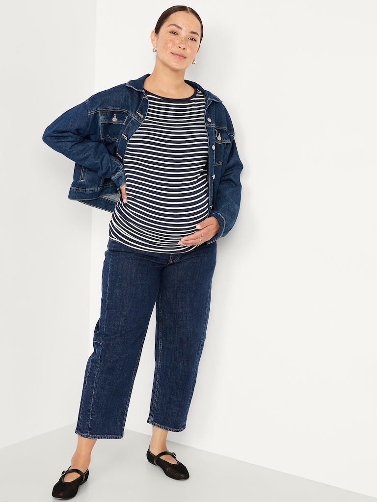 Maternity Snug Boatneck T-Shirt