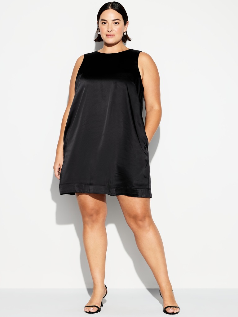 The Occasion by Old Navy Satin Mini Shift Dress