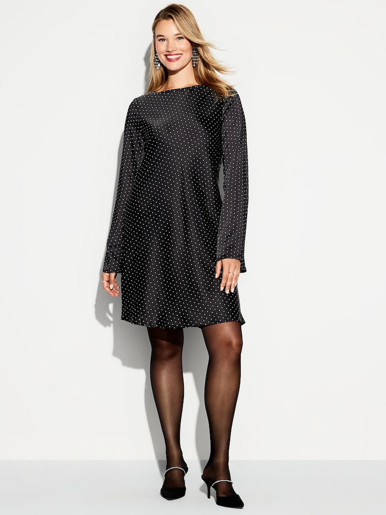 The Occasion by Old Navy Satin Flare-Sleeve Mini Dress