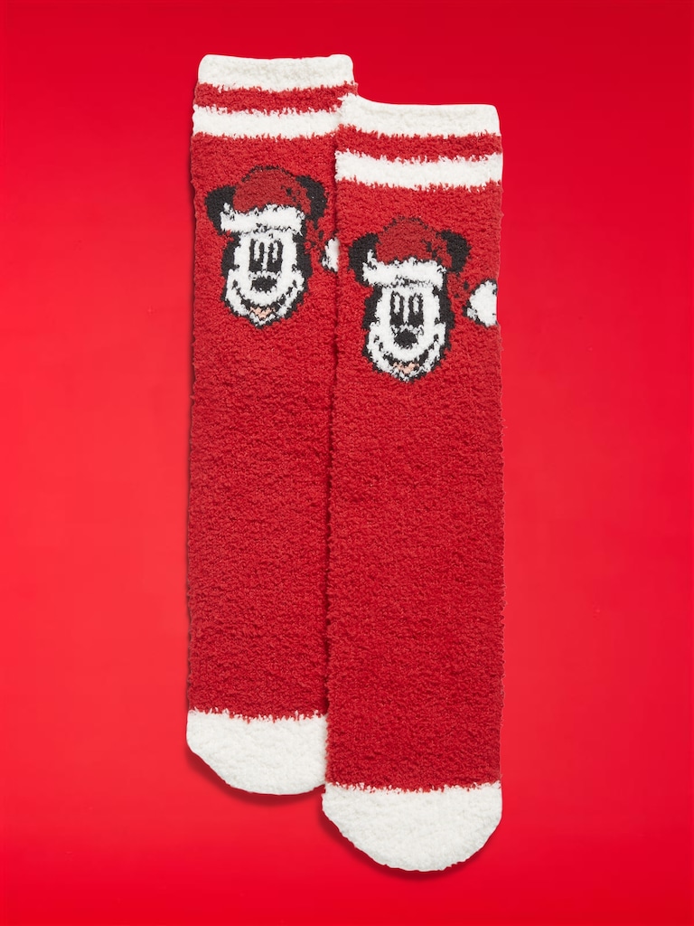 Old Navy x Disney Mickey Mouse Cozy Holiday Socks for Men