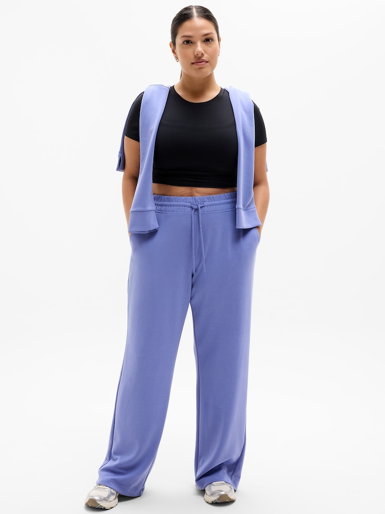 Seasoft Mid Rise Straight Pant