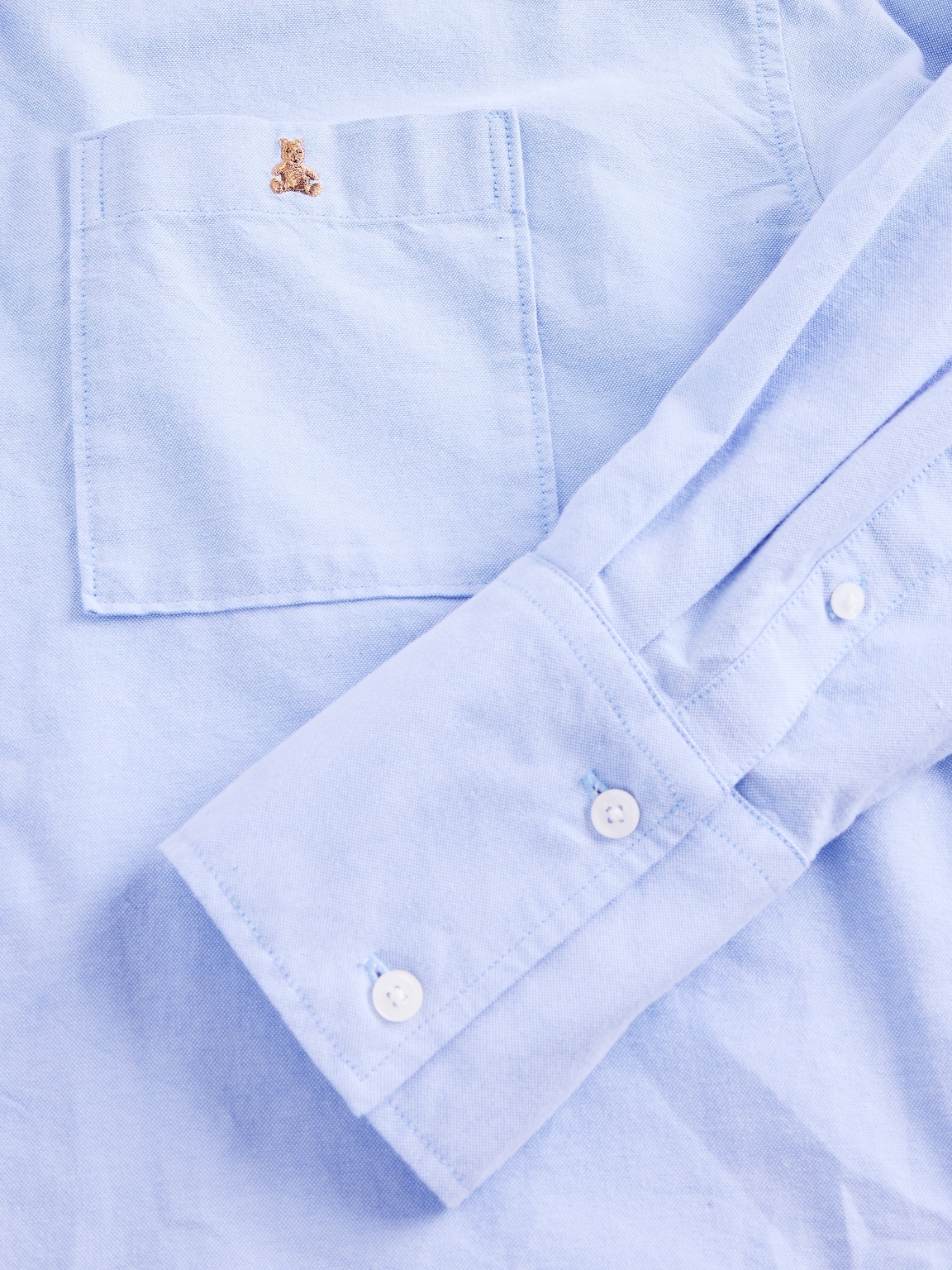 Organic Cotton Straight-Hem Crop Shirt