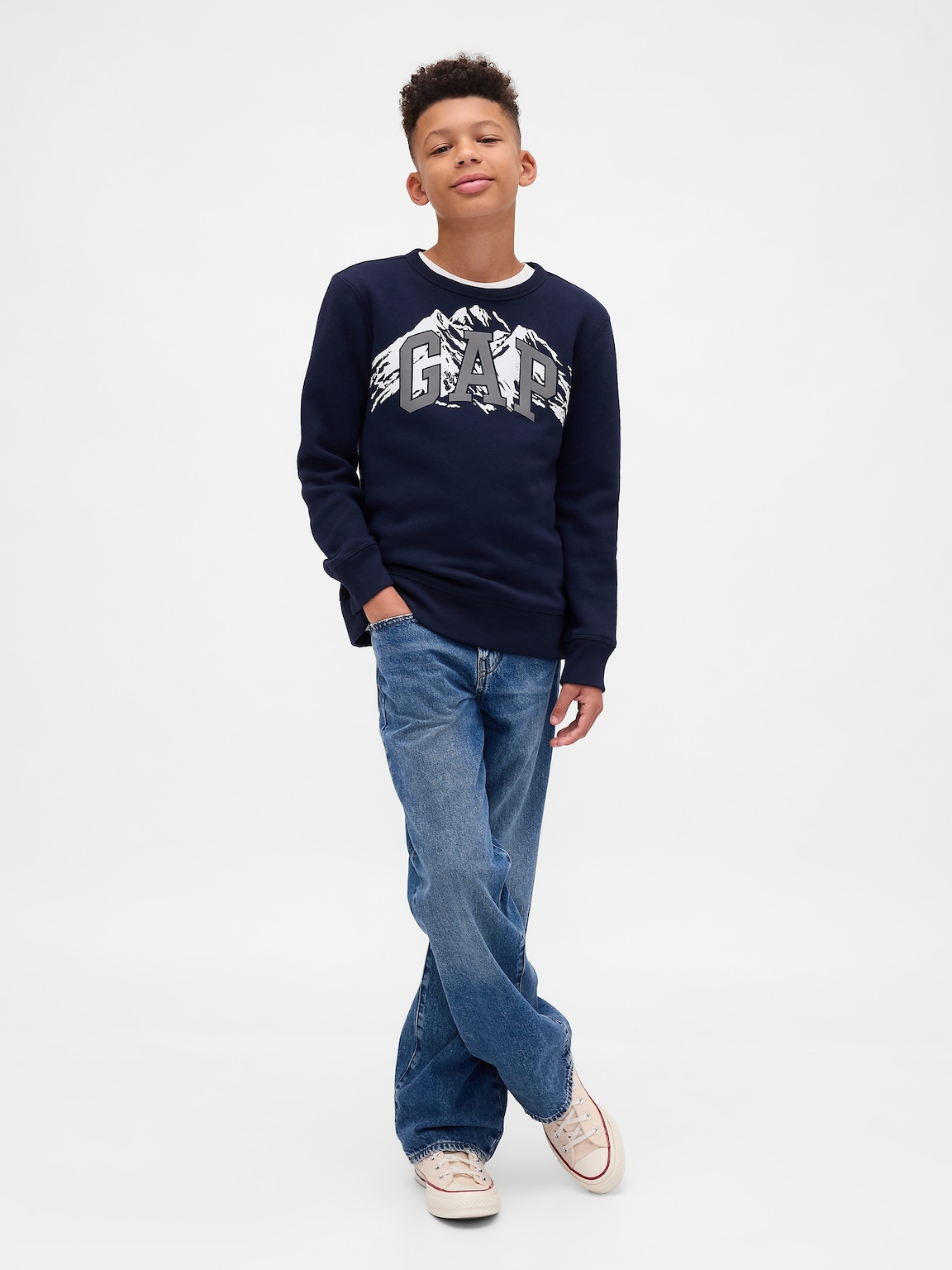 Kids Graphic Logo Sweatshirt