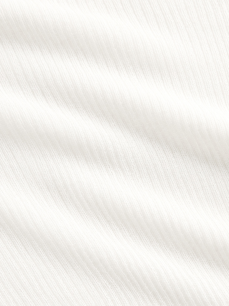 High-Neck Sheer Sweater