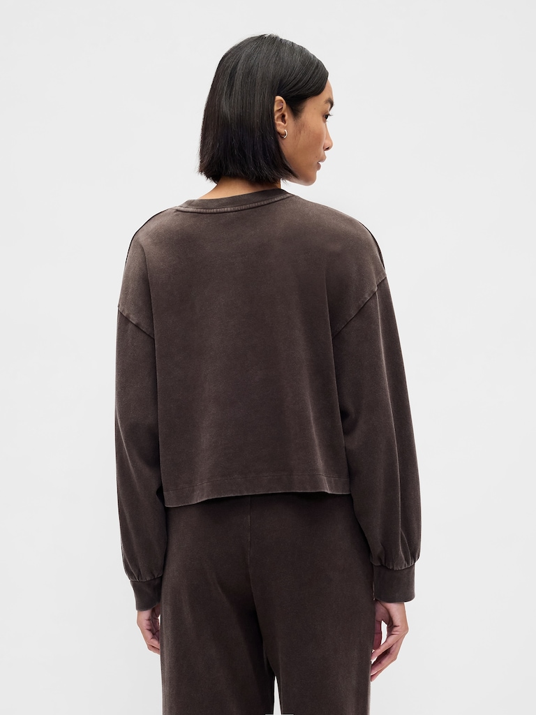 Heavyweight Crop Sweatshirt
