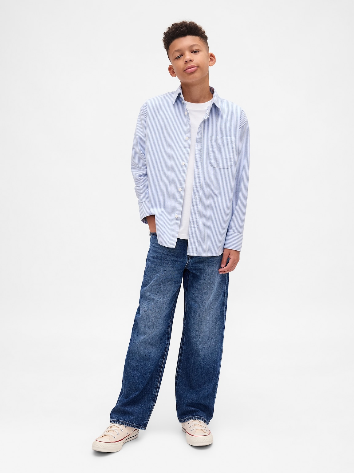 Kids Relaxed Oxford Shirt