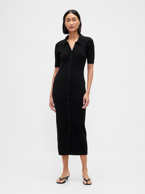 Robe Noire Loose Femme Gap Taille 12 - Longue Et Confortable - Occasion Très Bon État