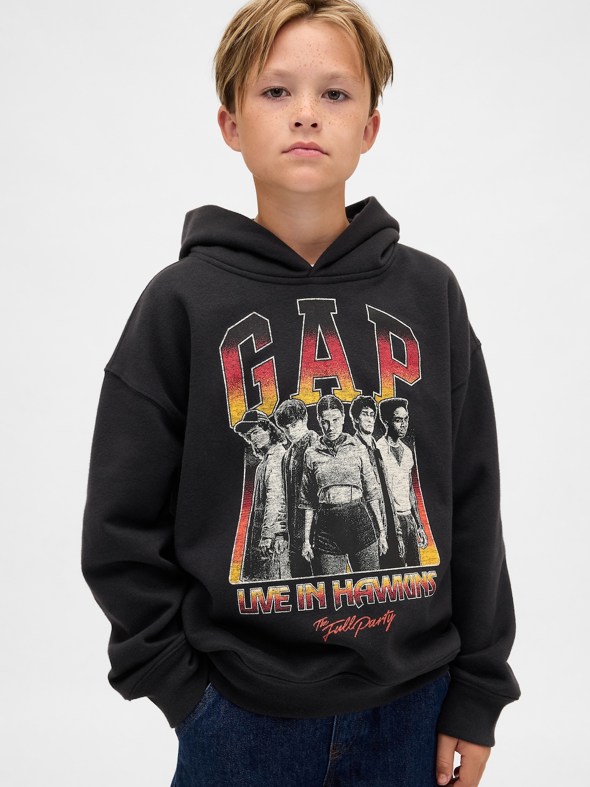 Stranger Things Kids VintageSoft Graphic Hoodie