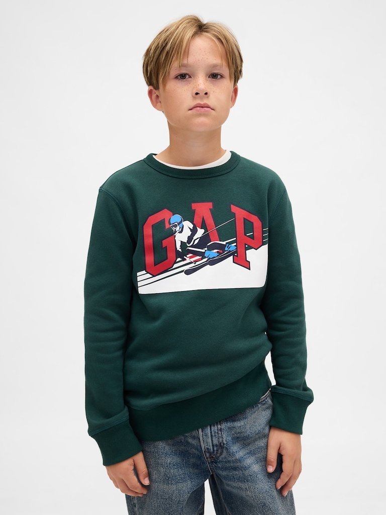 Kids Graphic Logo Sweatshirt