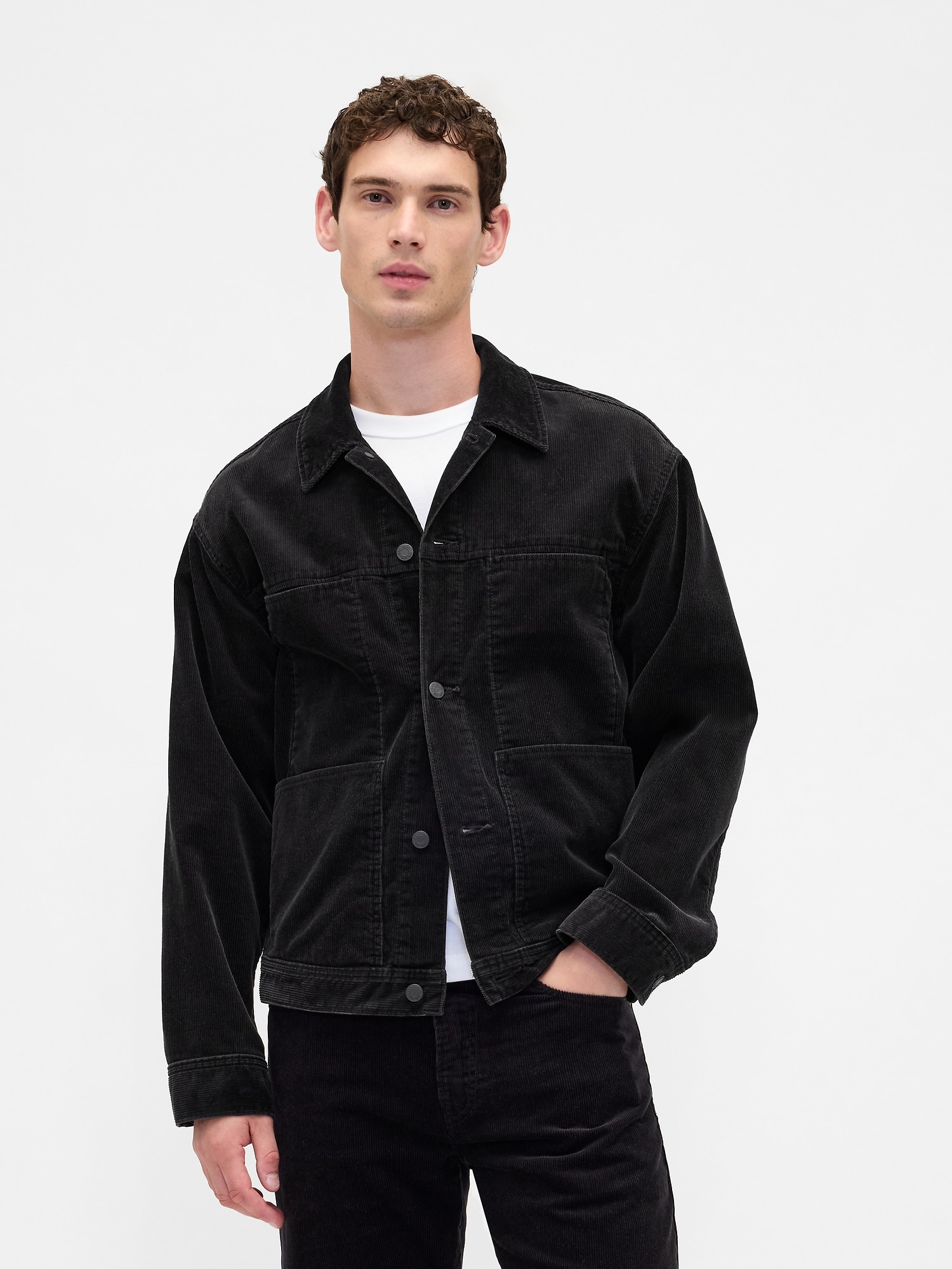 Relaxed Corduroy Jacket | Gap