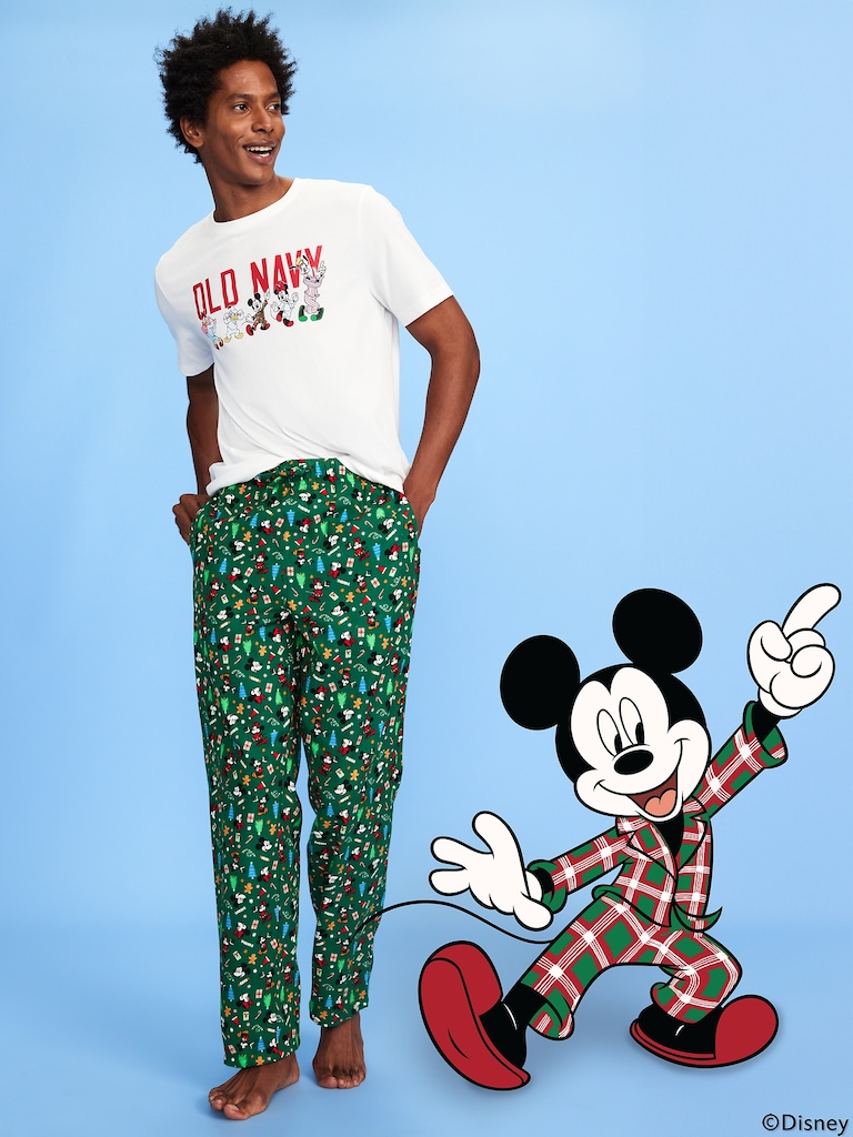 Old Navy x Disney Printed Flannel Pajama Pants for Men