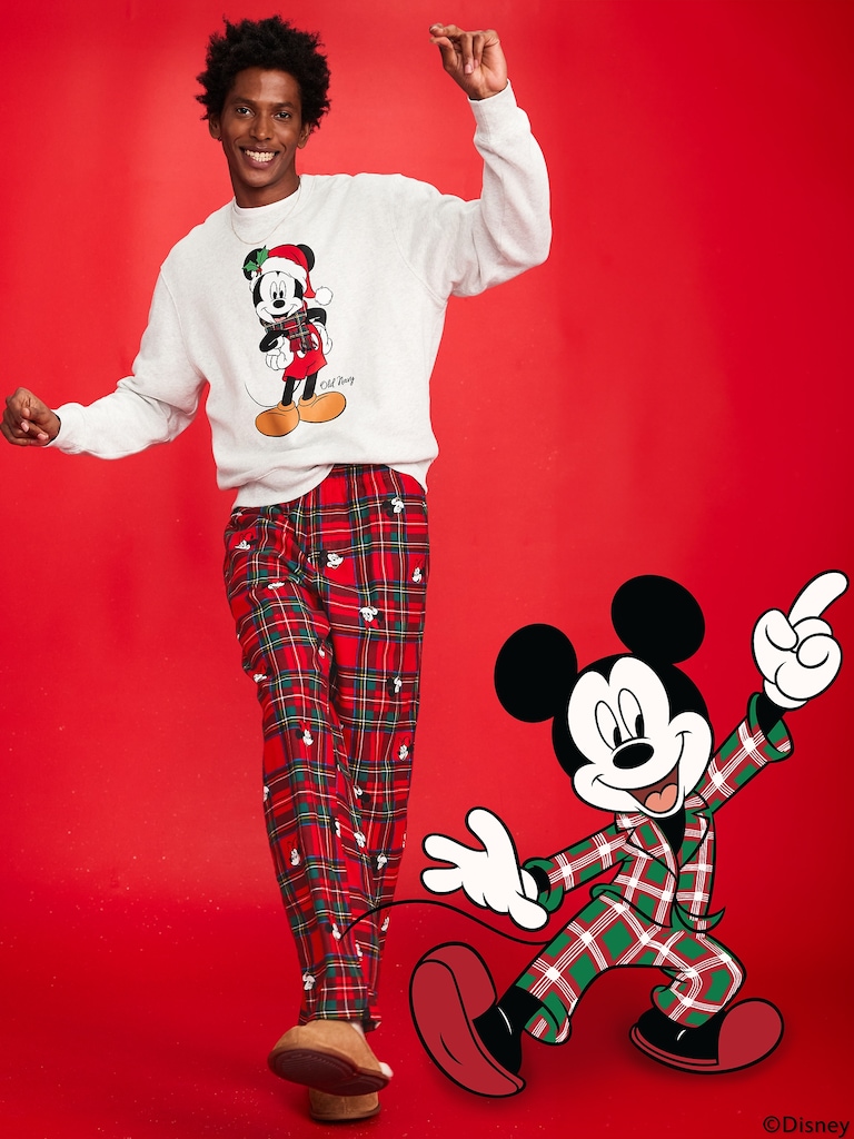 Old Navy x Disney Printed Flannel Pajama Pants for Men
