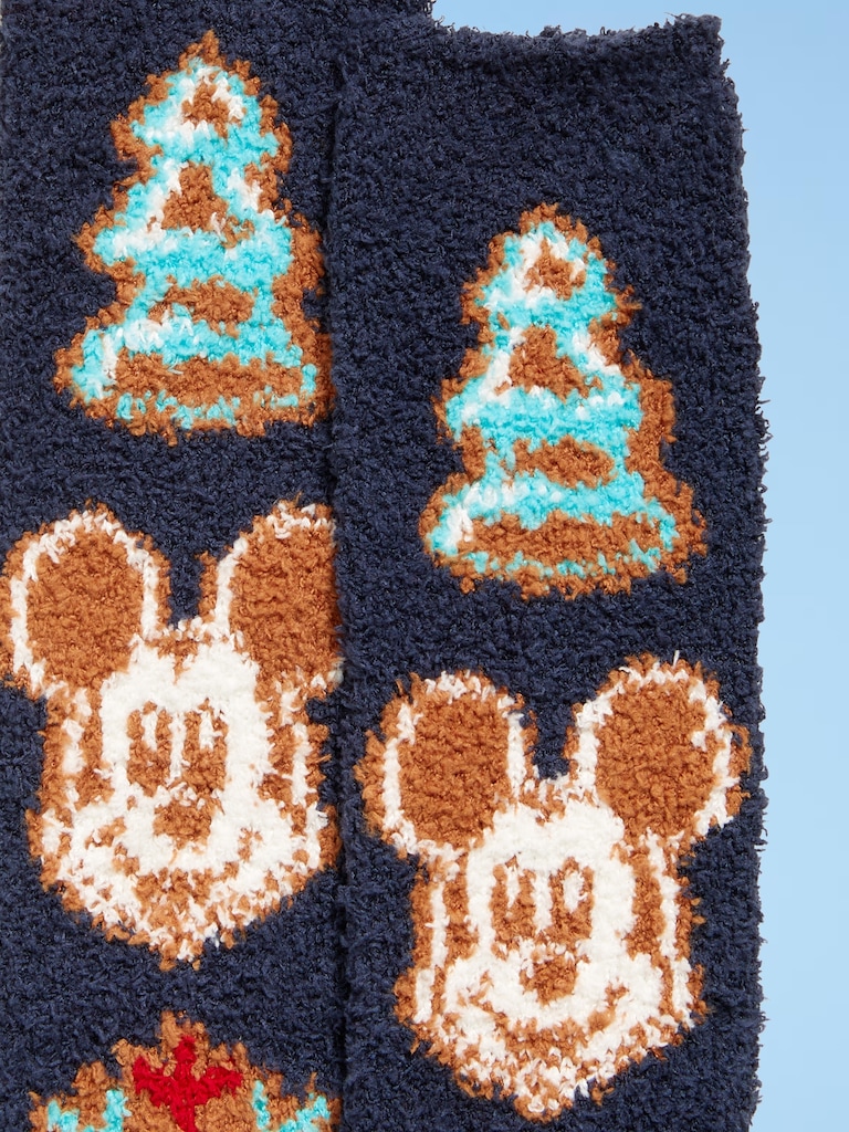 Old Navy x Disney Holiday-Graphic Cozy Socks for Women