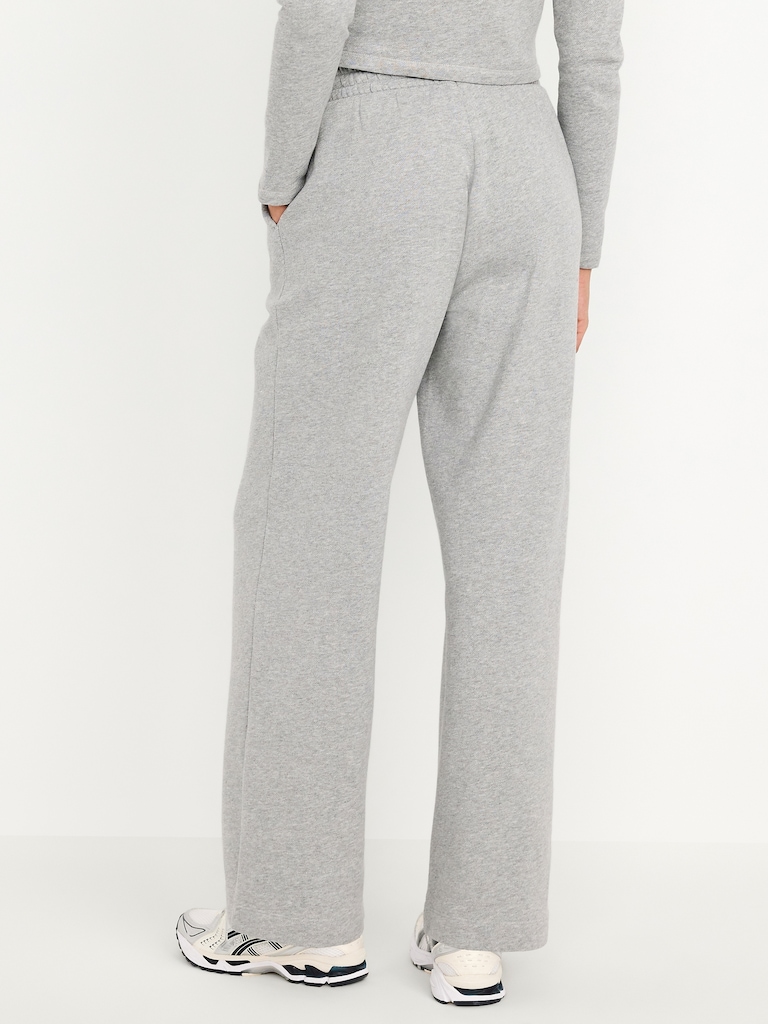 High-Waisted SoComfy Wide-Leg Sweatpants
