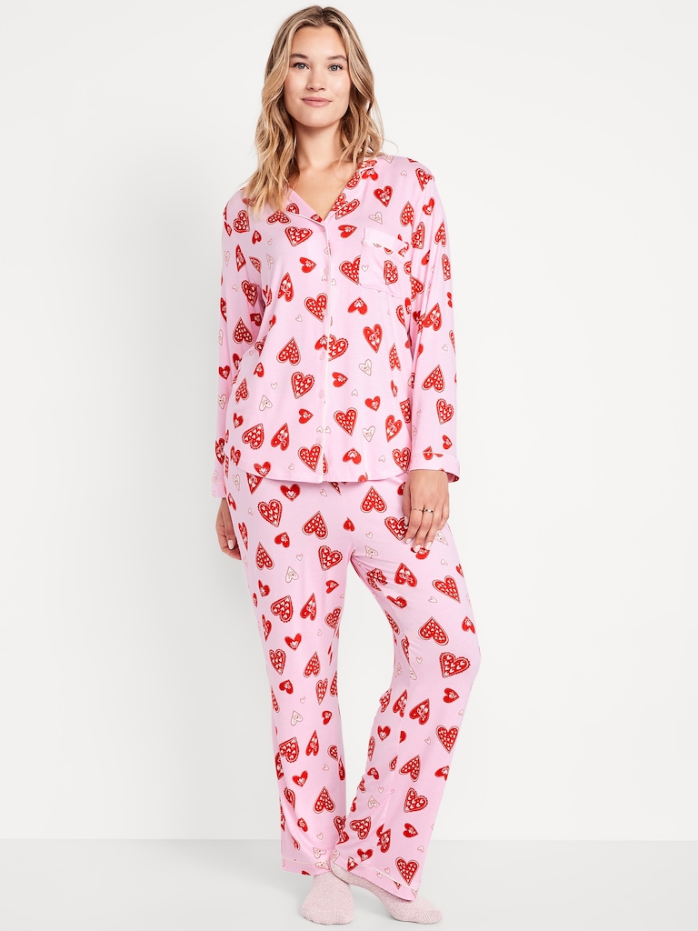 Sunday Sleep Knit Jersey Pant Set