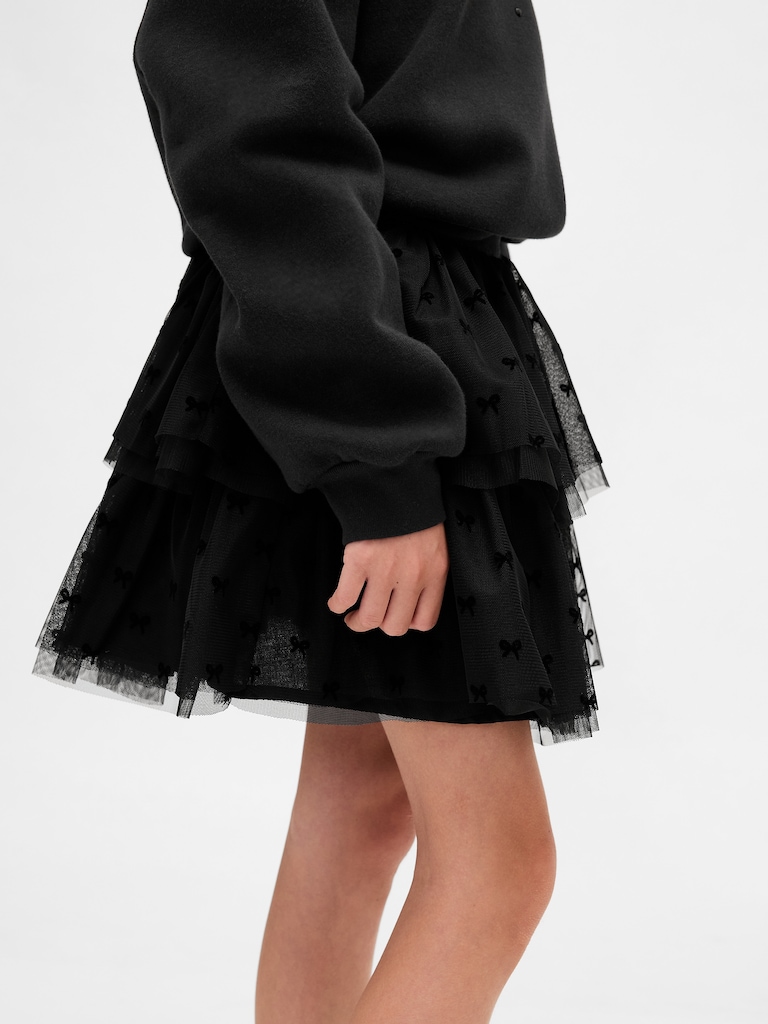 Kids Tiered Tulle Skirt