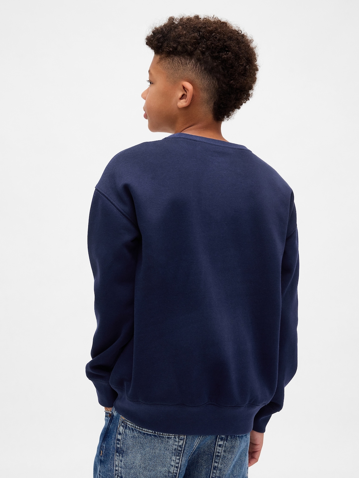 Kids VintageSoft Batman Graphic Logo Sweatshirt