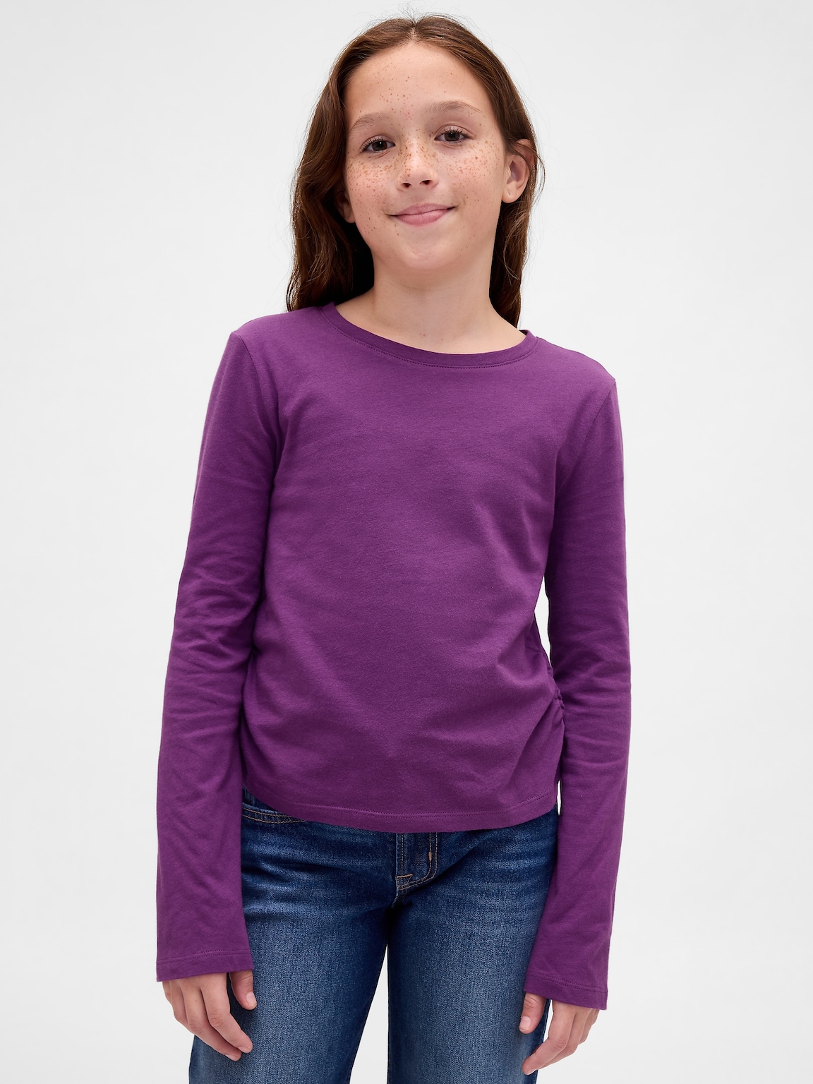 Kids Ruched Side T-Shirt