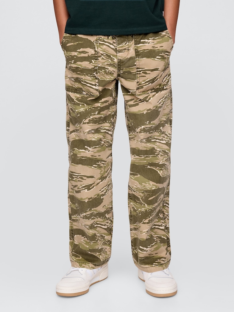 Kids UltraSoft Easy Camo Khakis