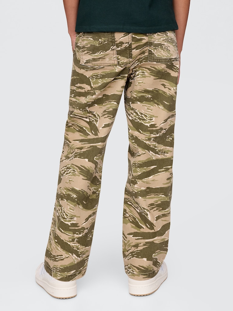 Kids UltraSoft Easy Camo Khakis