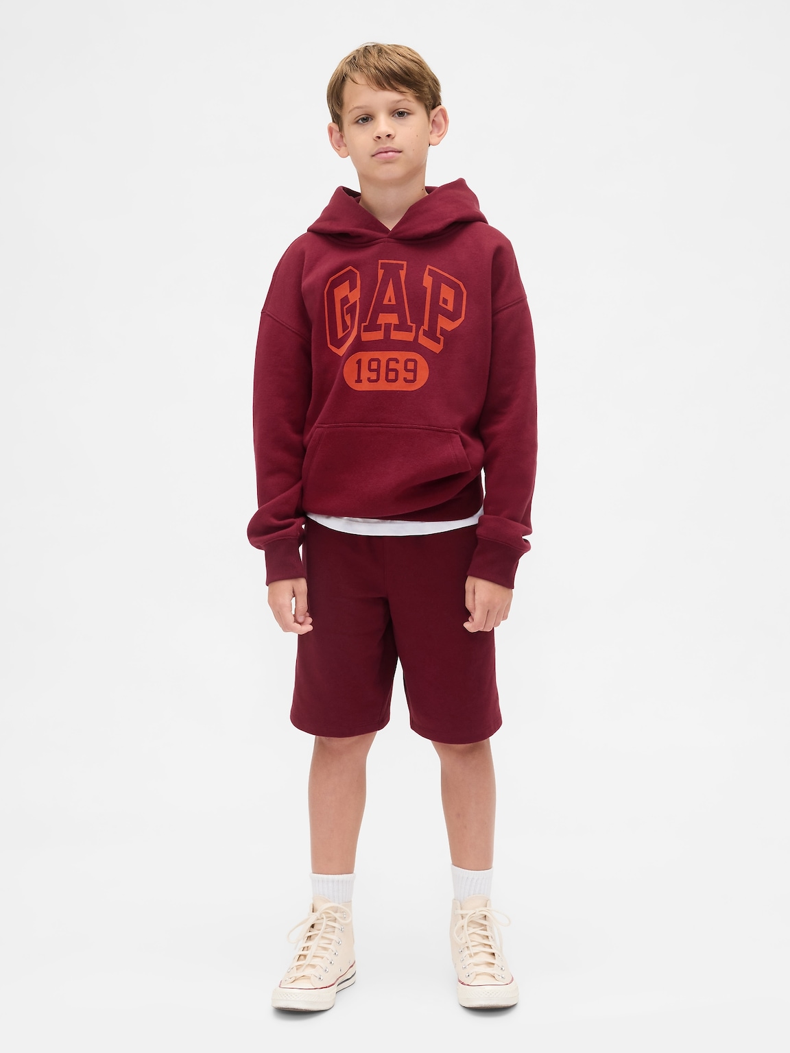 Kids VintageSoft Logo Hoodie