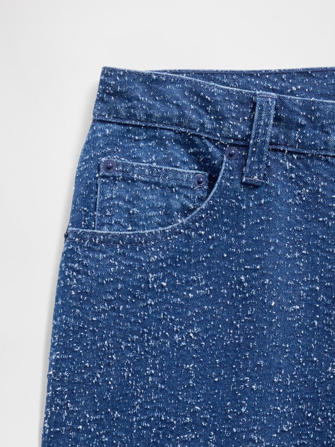 GapStudio Low Rise Denim Tweed Loose Jeans