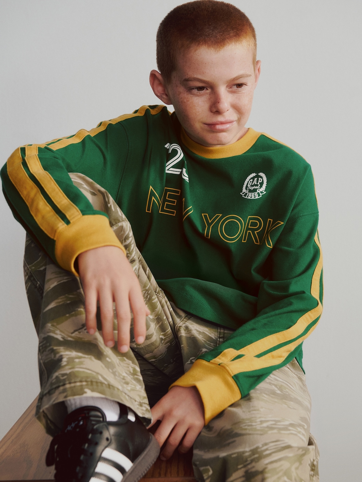 Kids Soccer Jersey Logo T-Shirt