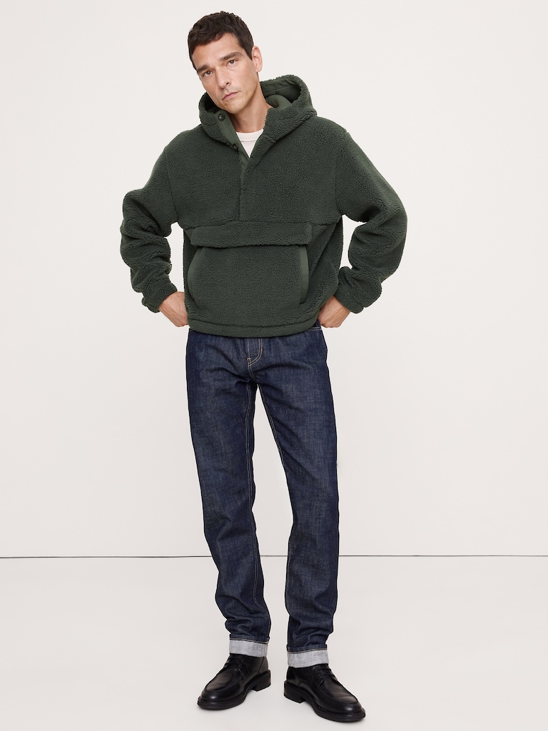 Sherpa Hoodie Sweatshirt