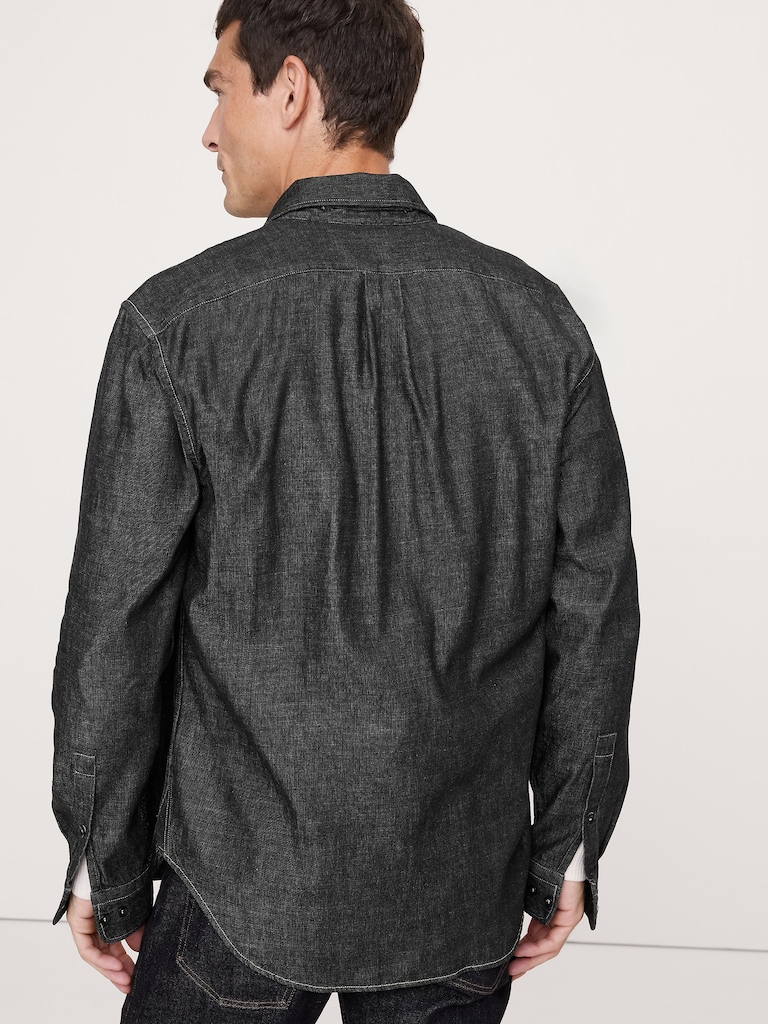 Standard-Fit Denim Shirt