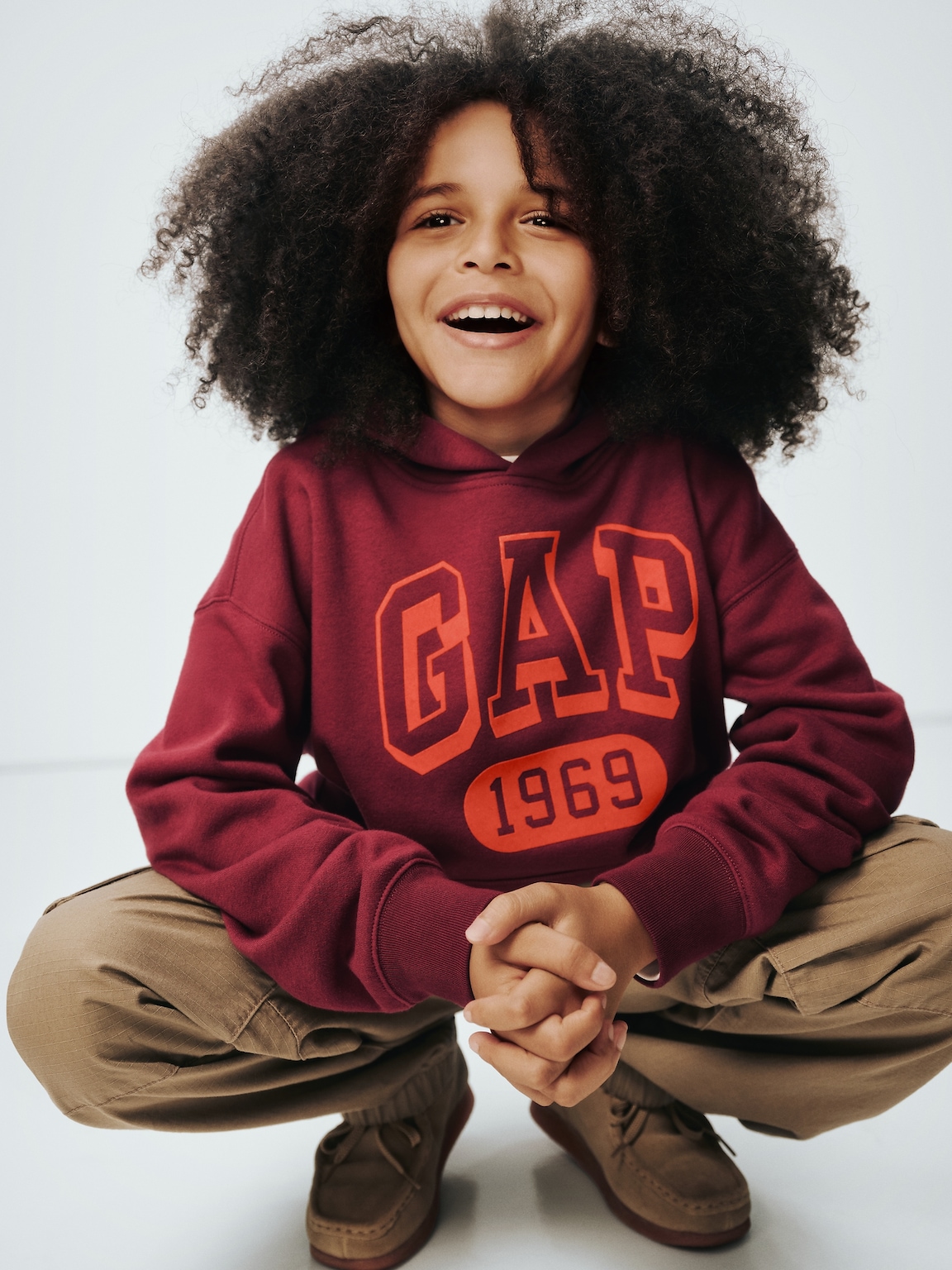 Kids VintageSoft Logo Hoodie
