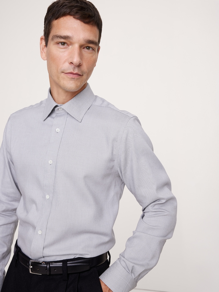 Standard-Fit Wrinkle-Resistant Dress Shirt