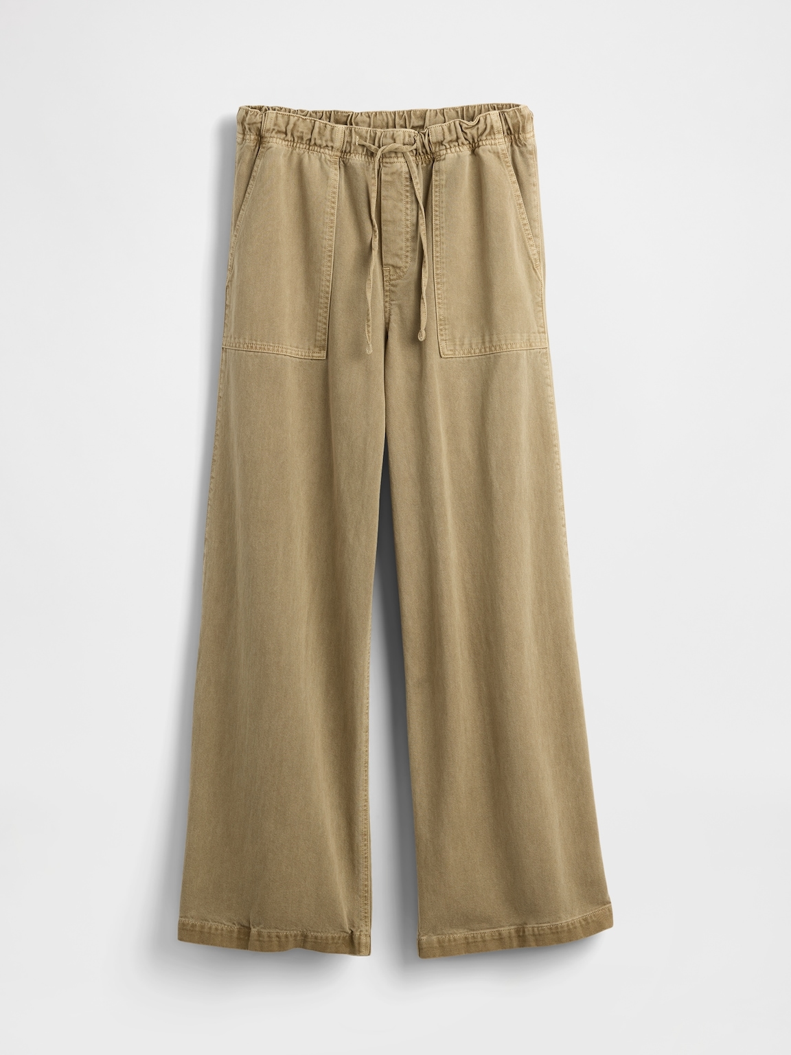Mid Rise Easy Baggy Pants