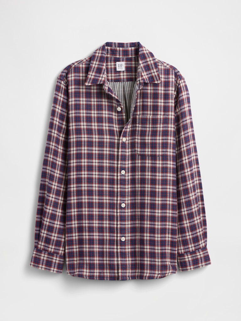 Kids Plaid Shirt