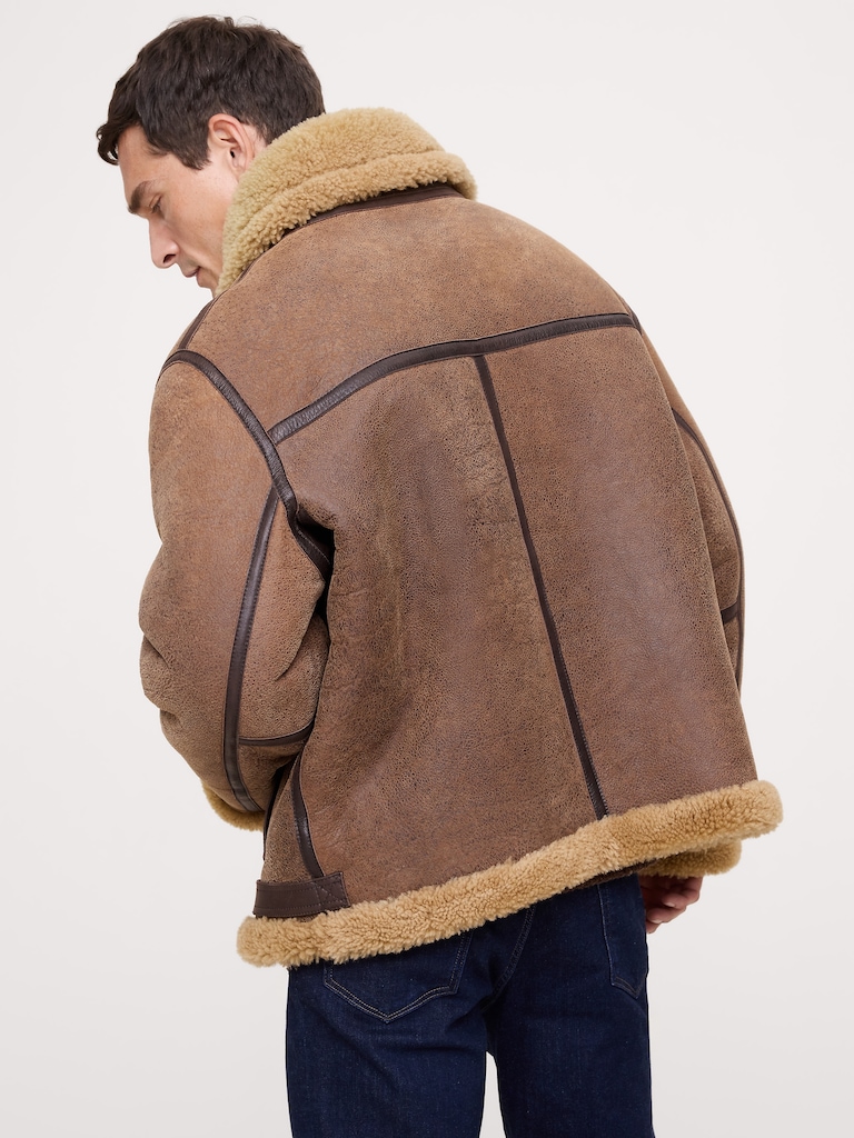 Heritage Shearling Flight Jacket