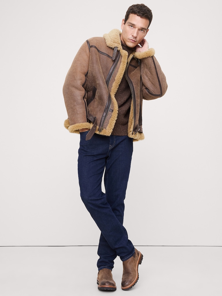 Heritage Shearling Flight Jacket