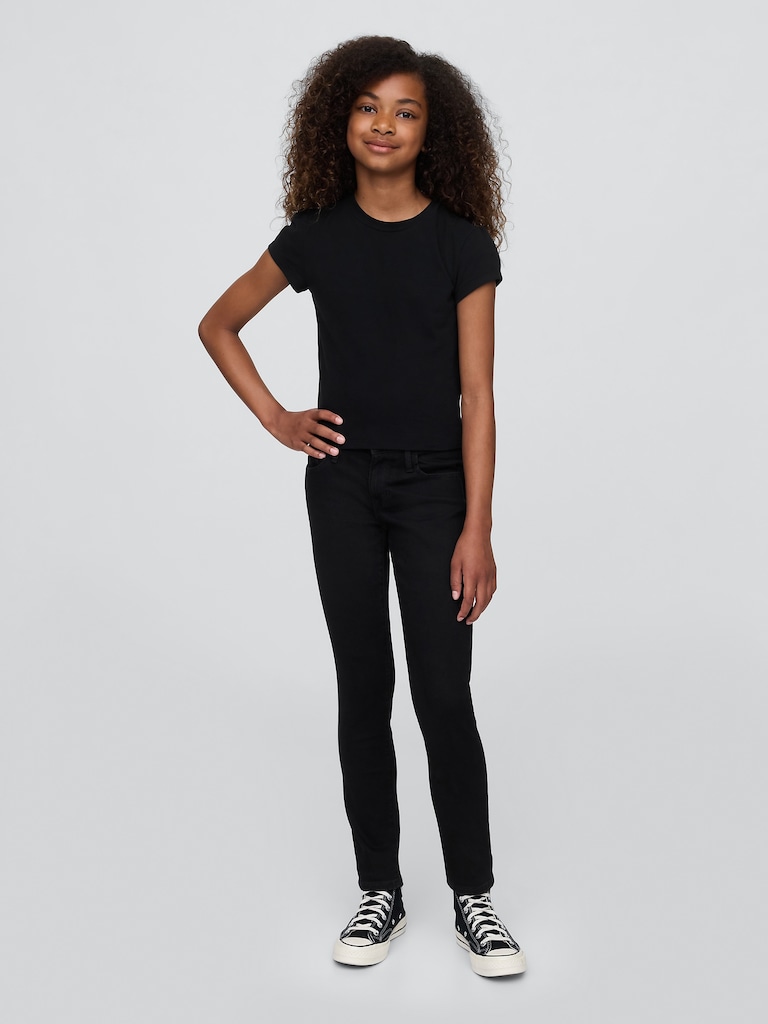 Kids Mid Rise Skinny Jeans