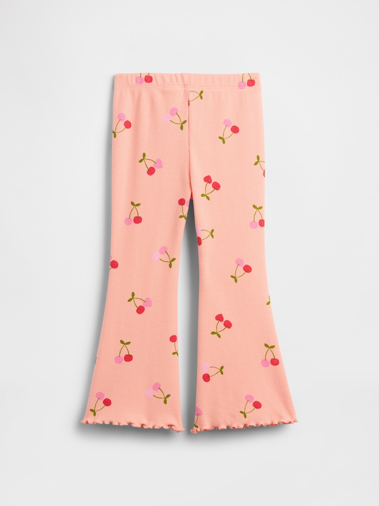 babyGap Pull-On Ribbed Flare Leggings