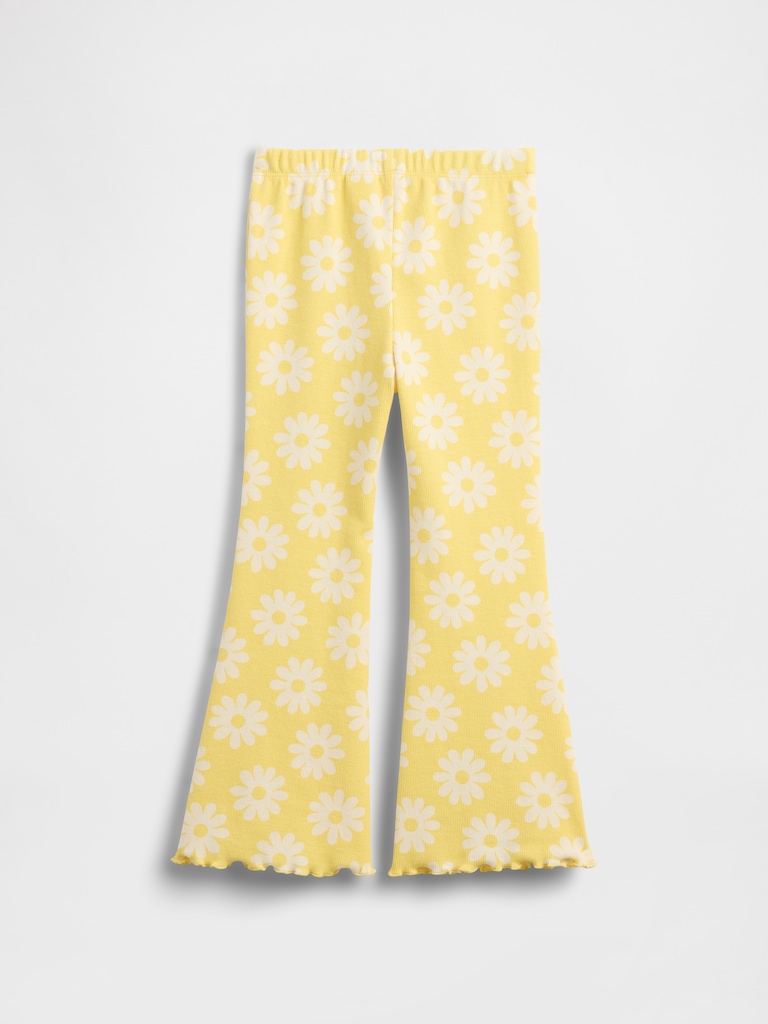 babyGap Pull-On Ribbed Flare Leggings