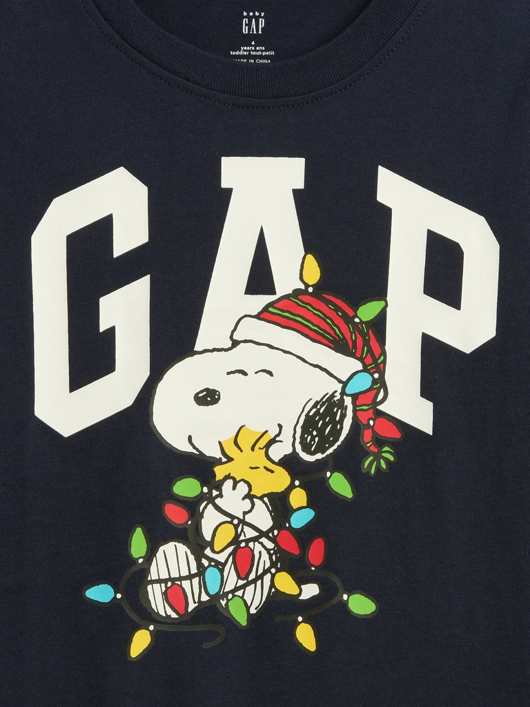 babyGap Peanuts Logo T-Shirt