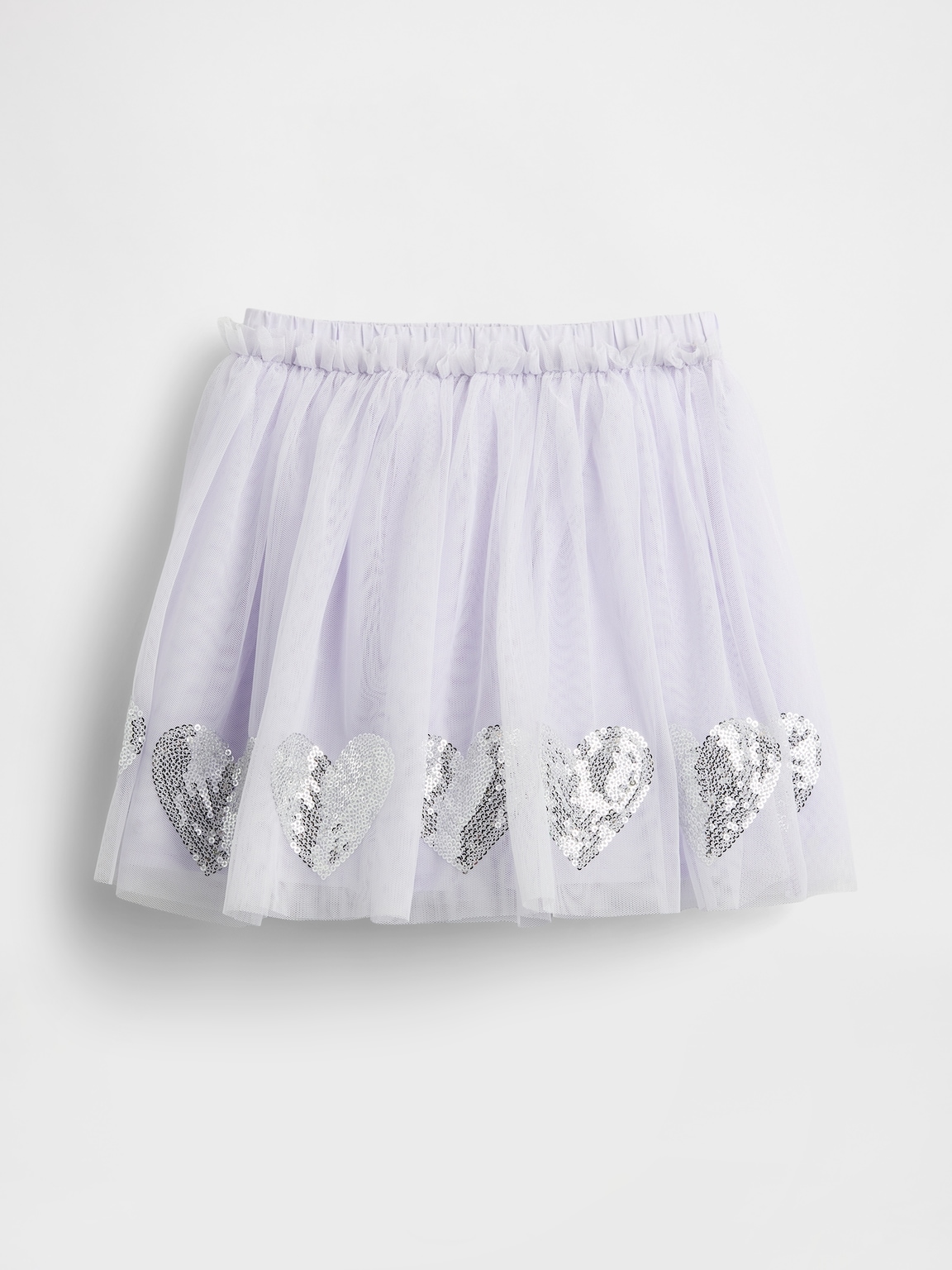 Baby & Toddler Tulle & Sequin Heart Skirt