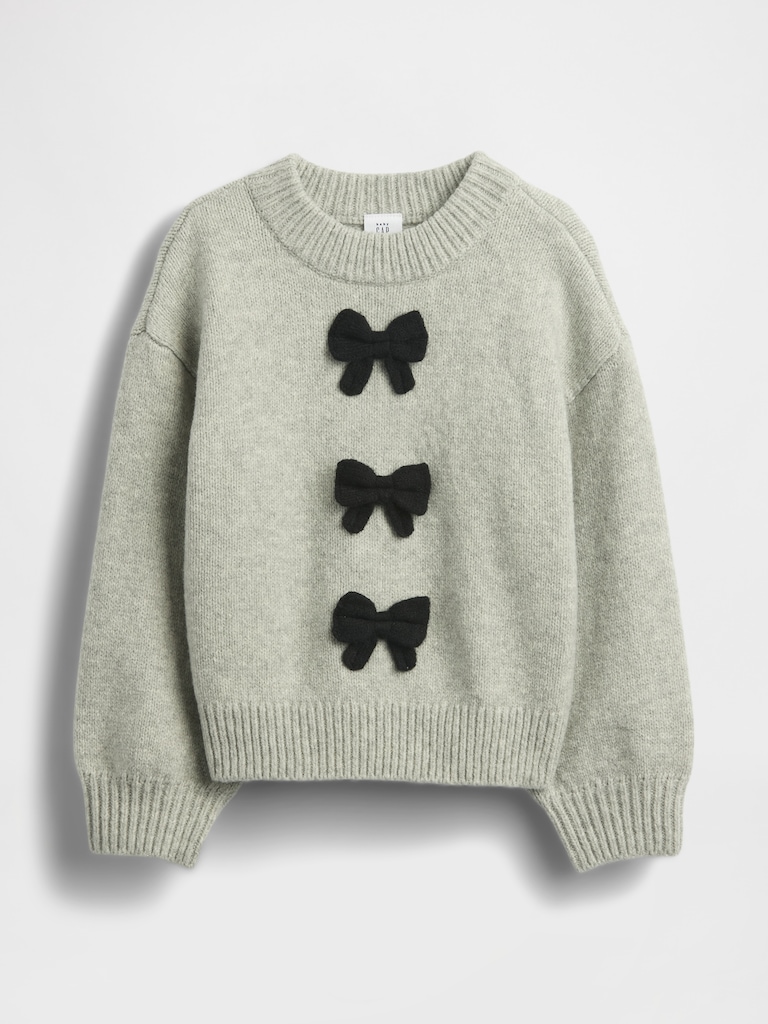 Baby & Toddler CashSoft Bow Sweater