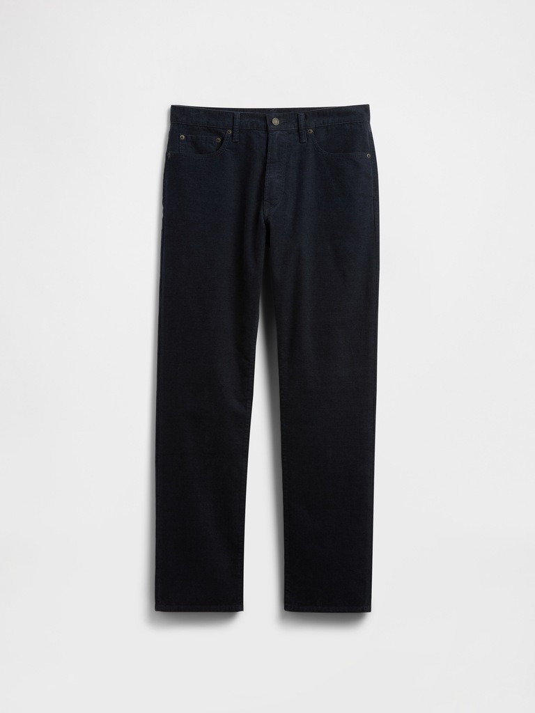 Straight Corduroy Pants