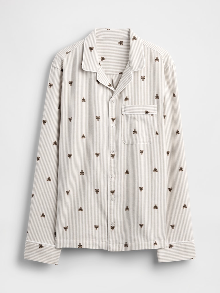 Adult Softest Flannel PJ Shirt