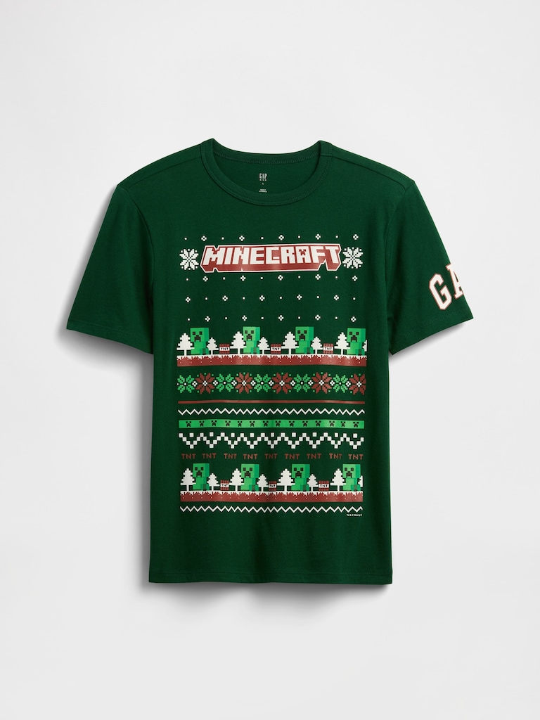 GapKids Minecraft Graphic T-Shirt