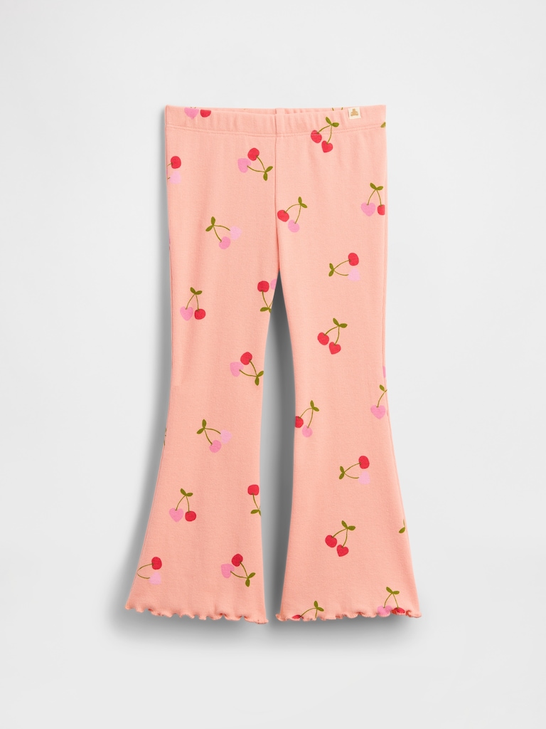 babyGap Pull-On Ribbed Flare Leggings