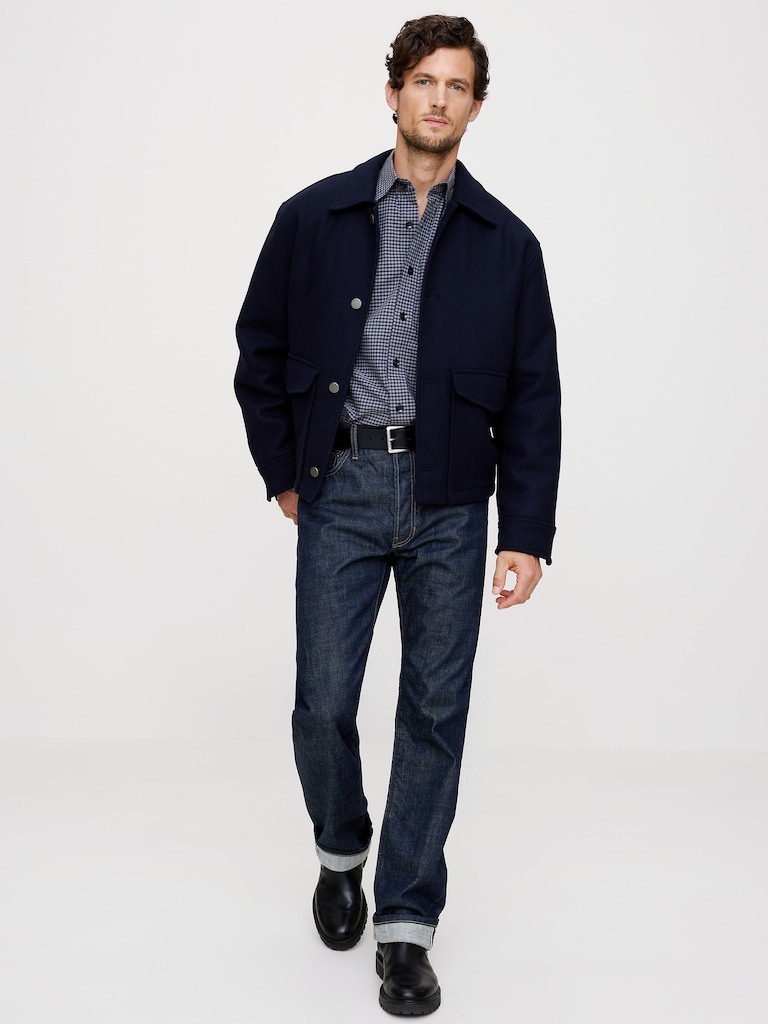Relaxed-Fit Washed Cotton Poplin Shirt