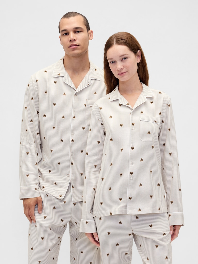 Adult Softest Flannel PJ Shirt