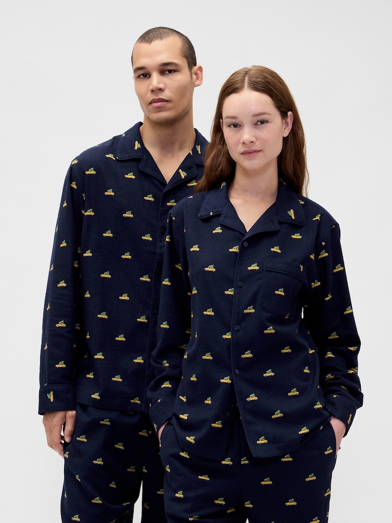 Adult Softest Flannel PJ Shirt