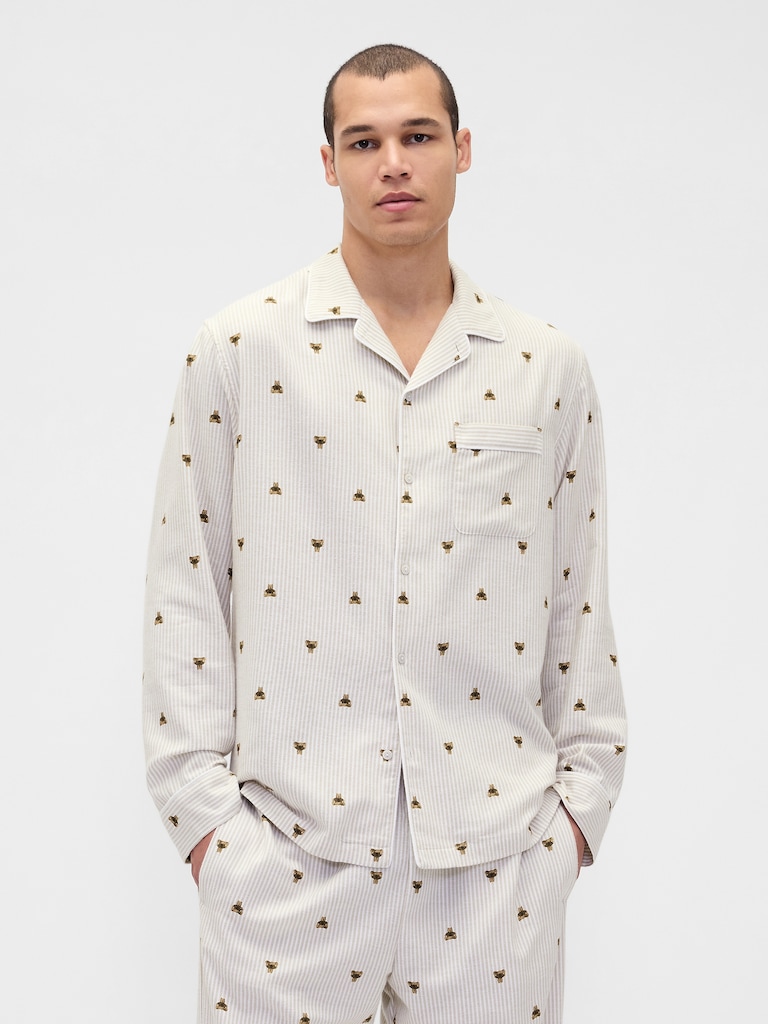 Adult Softest Flannel PJ Shirt